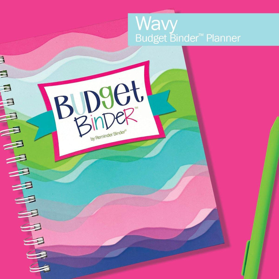 Budget Binder™ Bill Tracker Financial Planner Wavy Budgeting