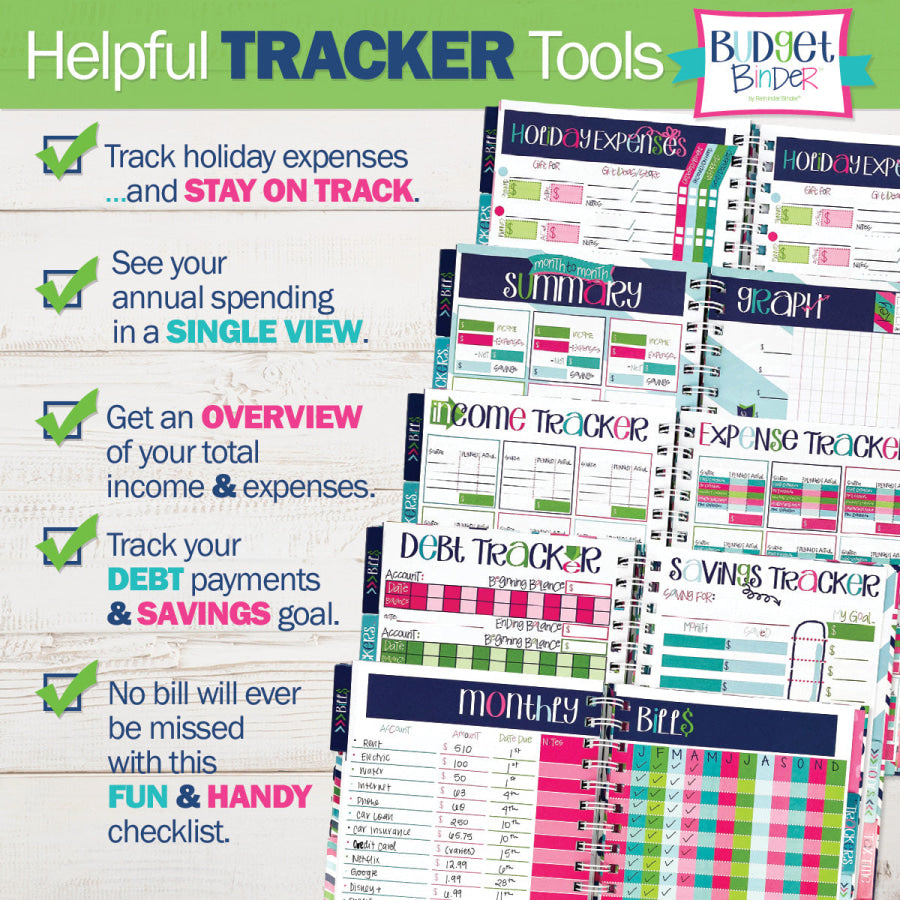 Budgeting Bundle | Budget Binder™ Planner + Accessories Bundle