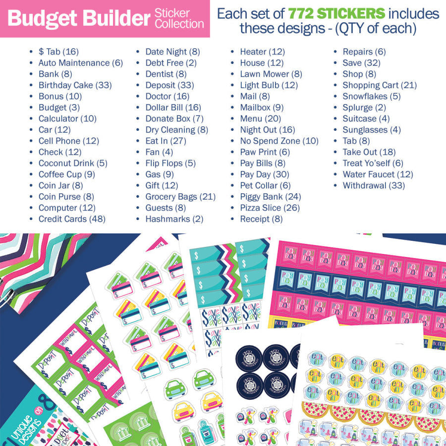 Budgeting Bundle | Budget Binder™ Planner + Accessories Bundle