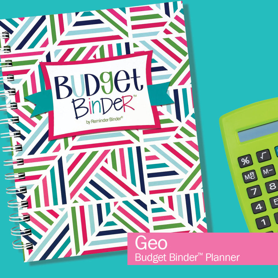 Budgeting Bundle | Budget Binder™ Planner + Accessories Geo Bundle Bundle