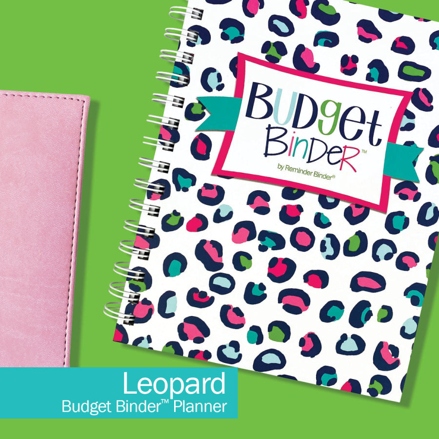 Budgeting Bundle | Budget Binder™ Planner + Accessories Leopard Bundle Bundle