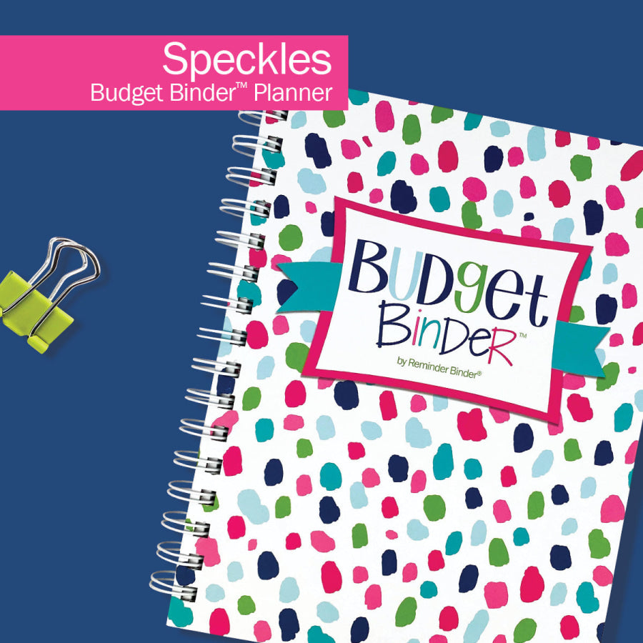 Budgeting Bundle | Budget Binder™ Planner + Accessories Speckles Bundle Bundle