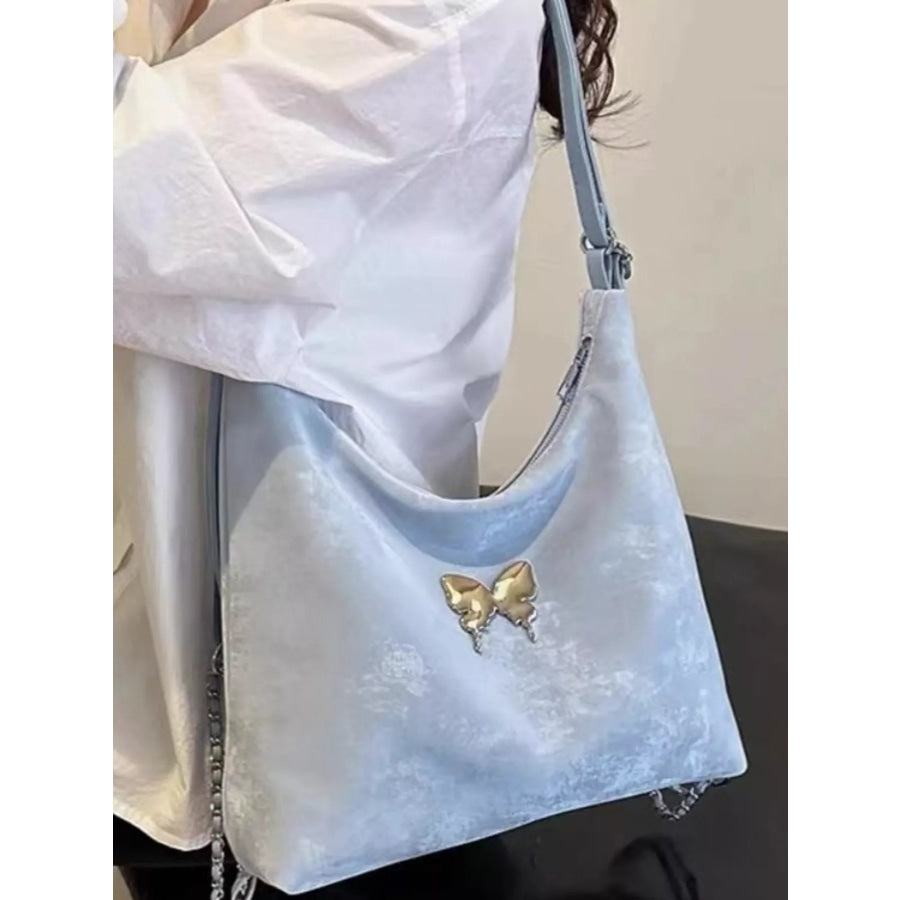 Butterfly Decor Convertible Shoulder Bag Apparel and Accessories