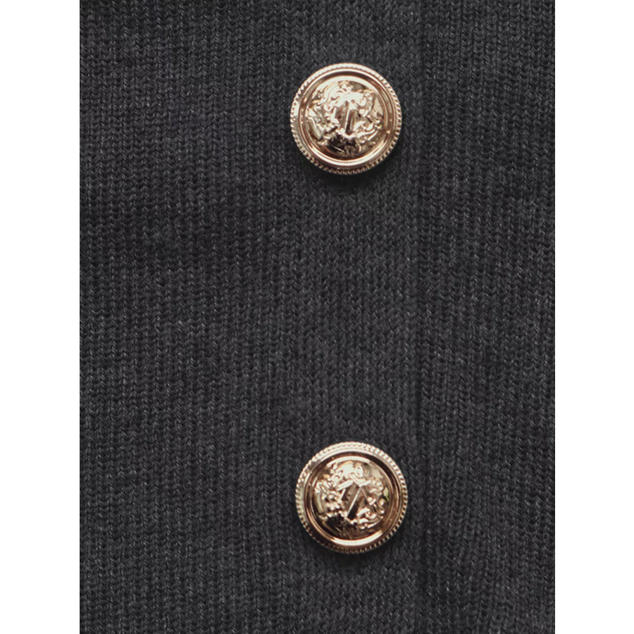 Button-Down Knit Cardigan Apparel and Accessories