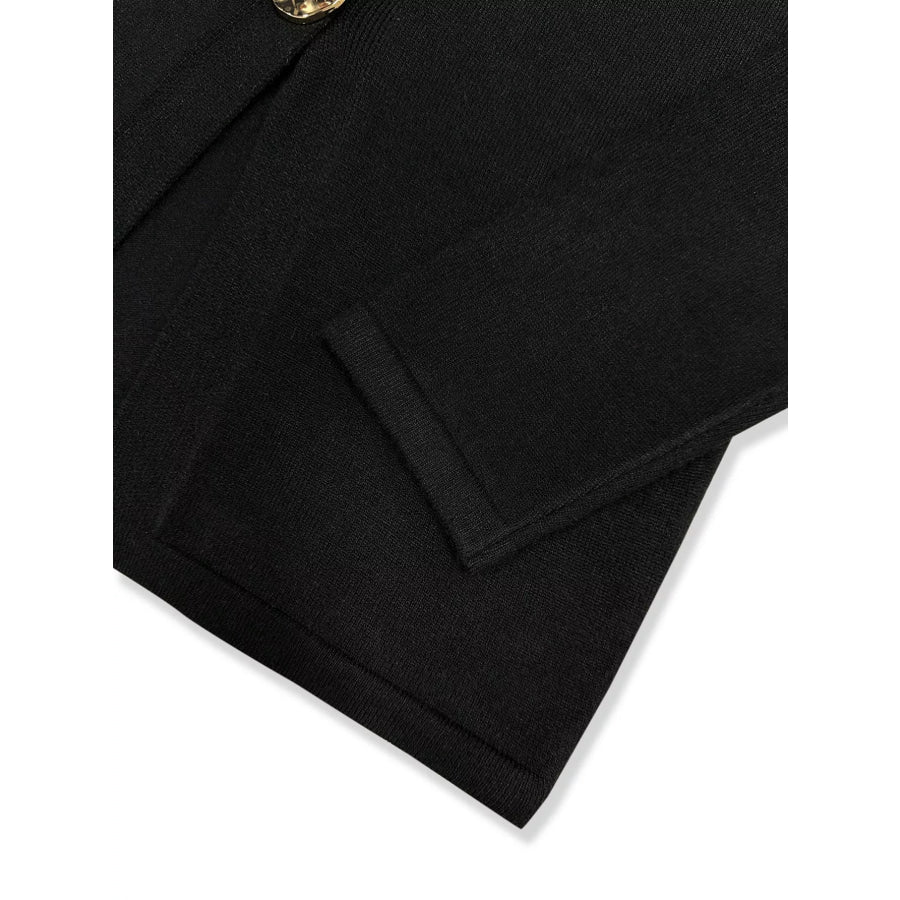 Button-Down Knit Cardigan Apparel and Accessories