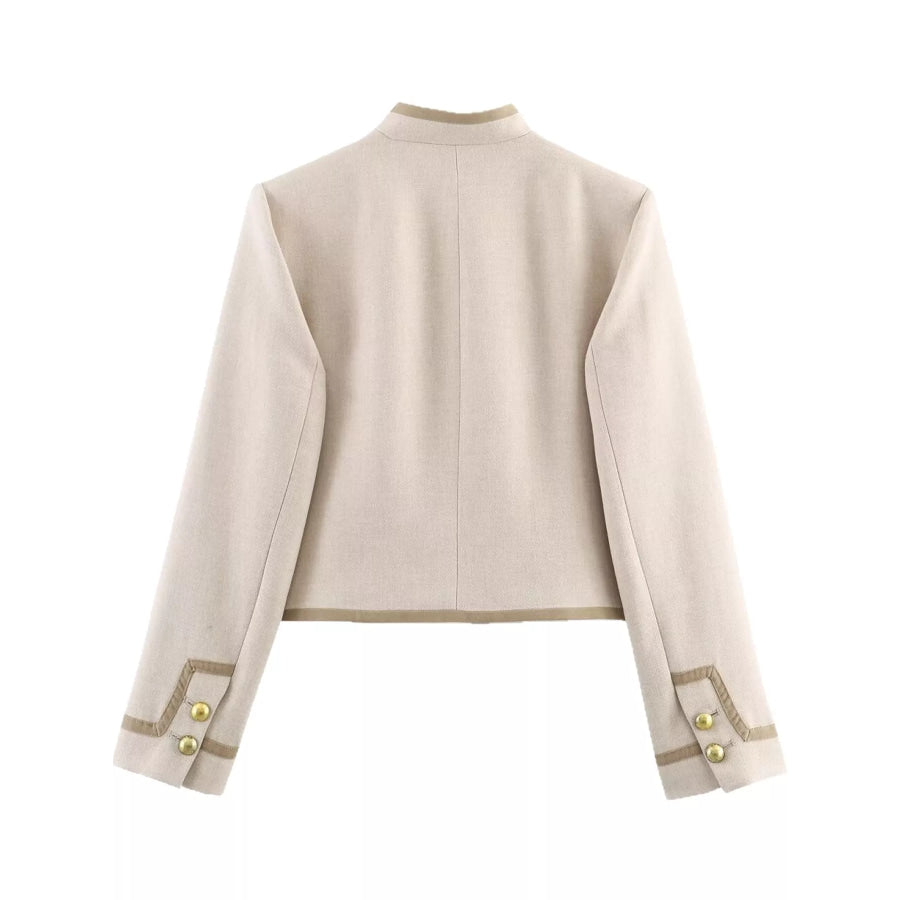 Button Down Long Sleeve Jacket Apparel and Accessories