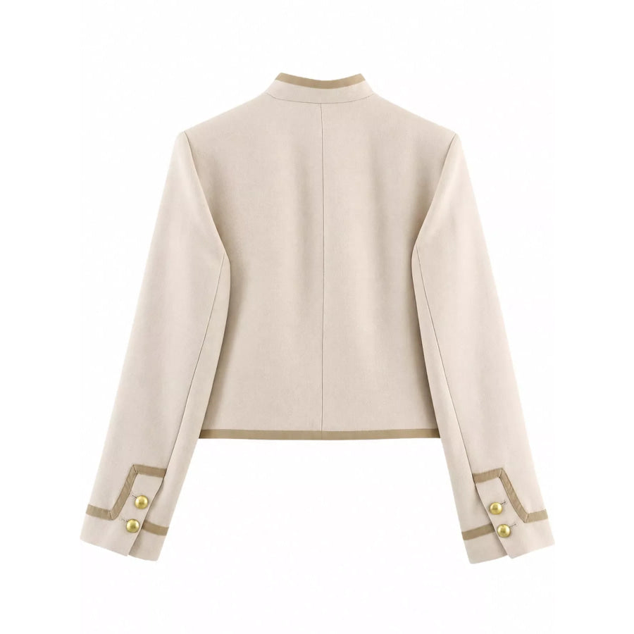 Button Down Long Sleeve Jacket Apparel and Accessories