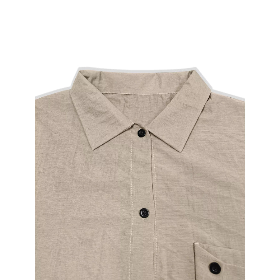 Button-Down Long Sleeve Shirt Apparel and Accessories