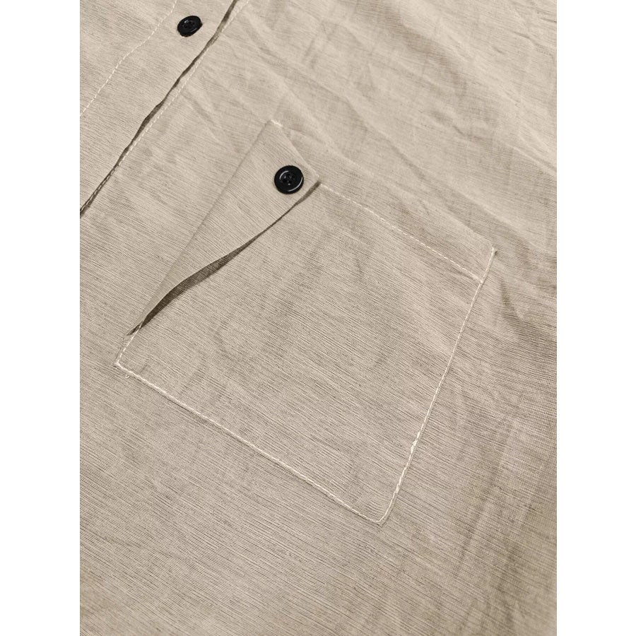 Button-Down Long Sleeve Shirt Apparel and Accessories