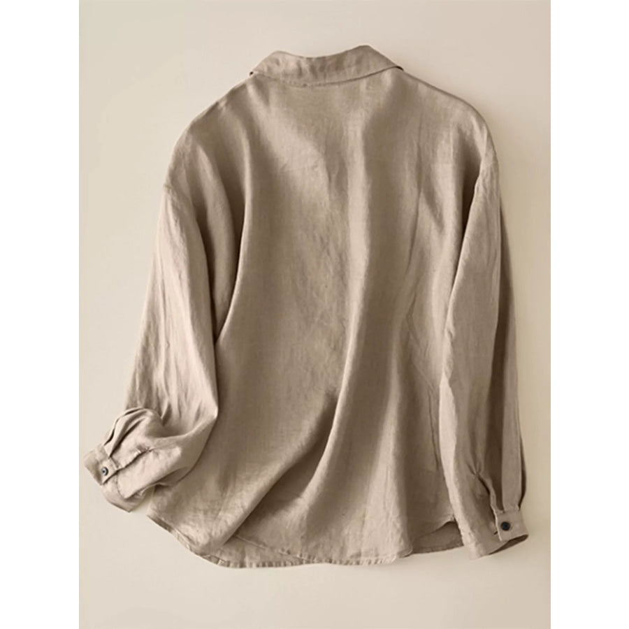 Button-Down Long Sleeve Shirt Apparel and Accessories