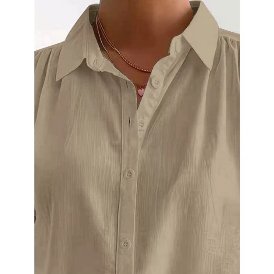 Button-Down Short Sleeve Shirt Apparel and Accessories