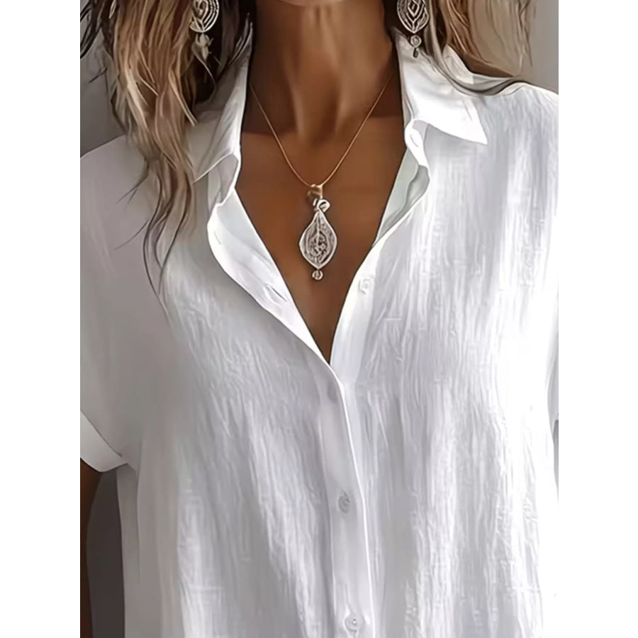 Button-Down Short Sleeve Shirt Apparel and Accessories