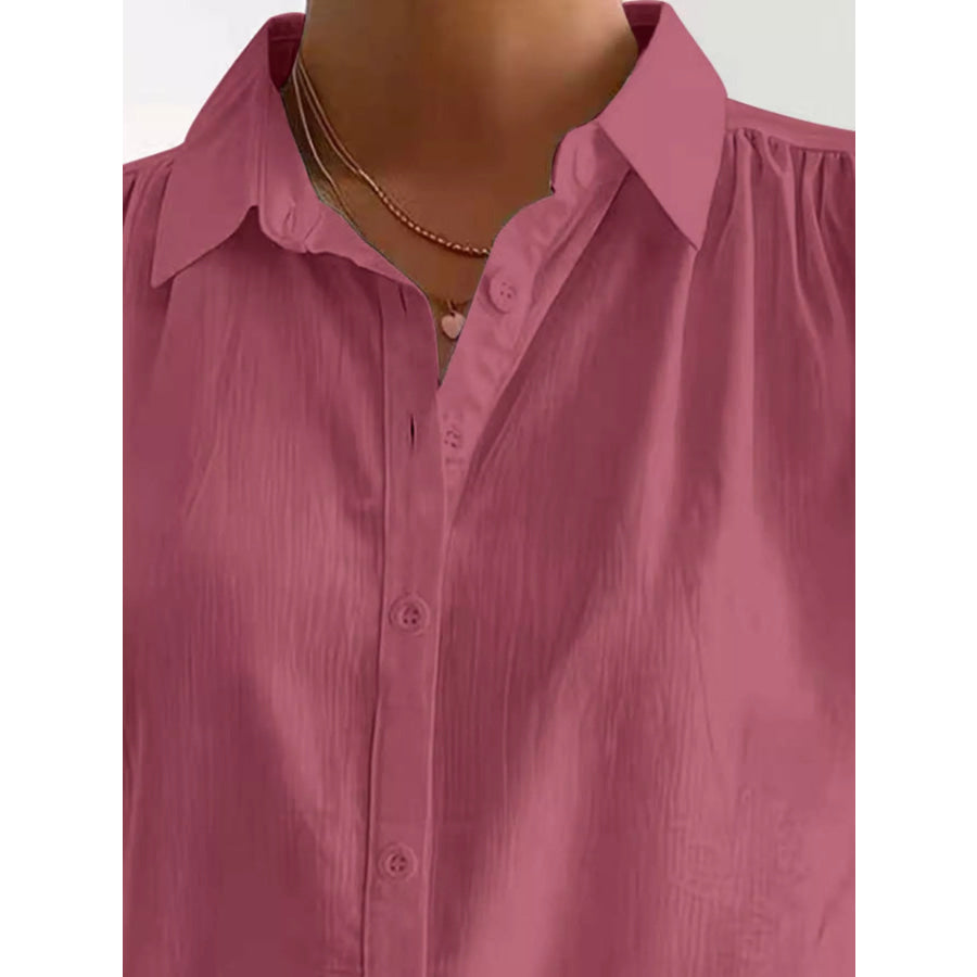 Button-Down Short Sleeve Shirt Apparel and Accessories