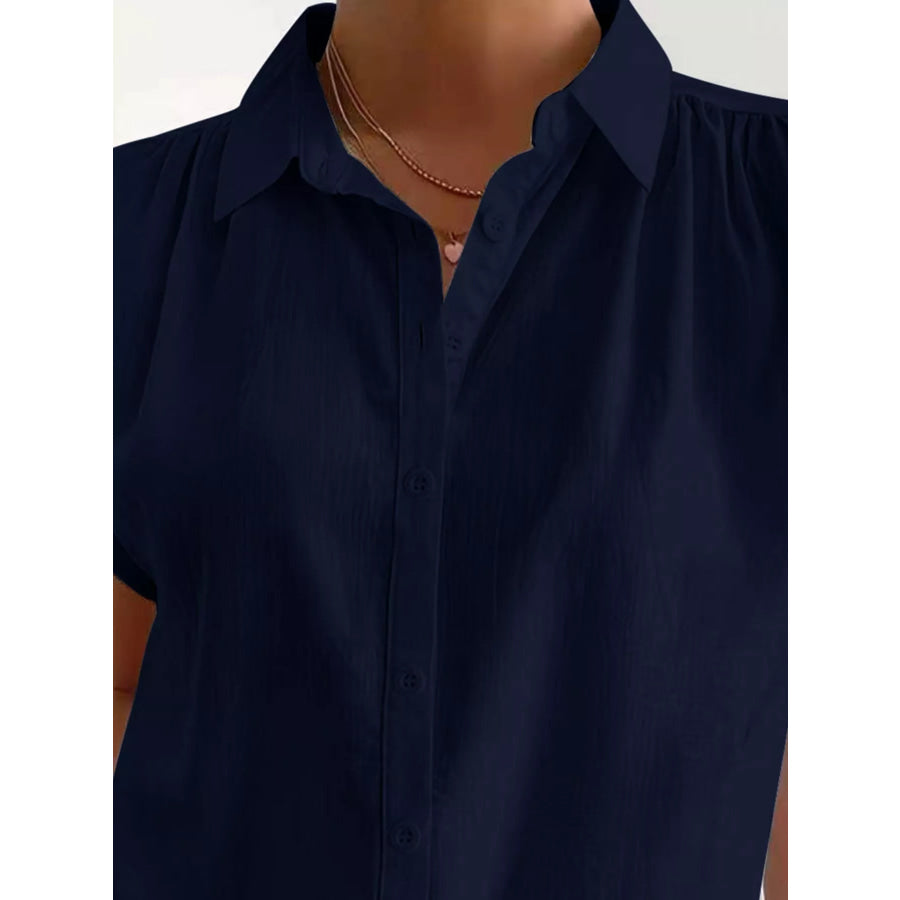 Button-Down Short Sleeve Shirt Apparel and Accessories