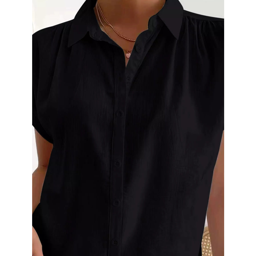 Button-Down Short Sleeve Shirt Apparel and Accessories
