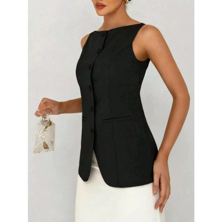Button-Down Vest Apparel and Accessories