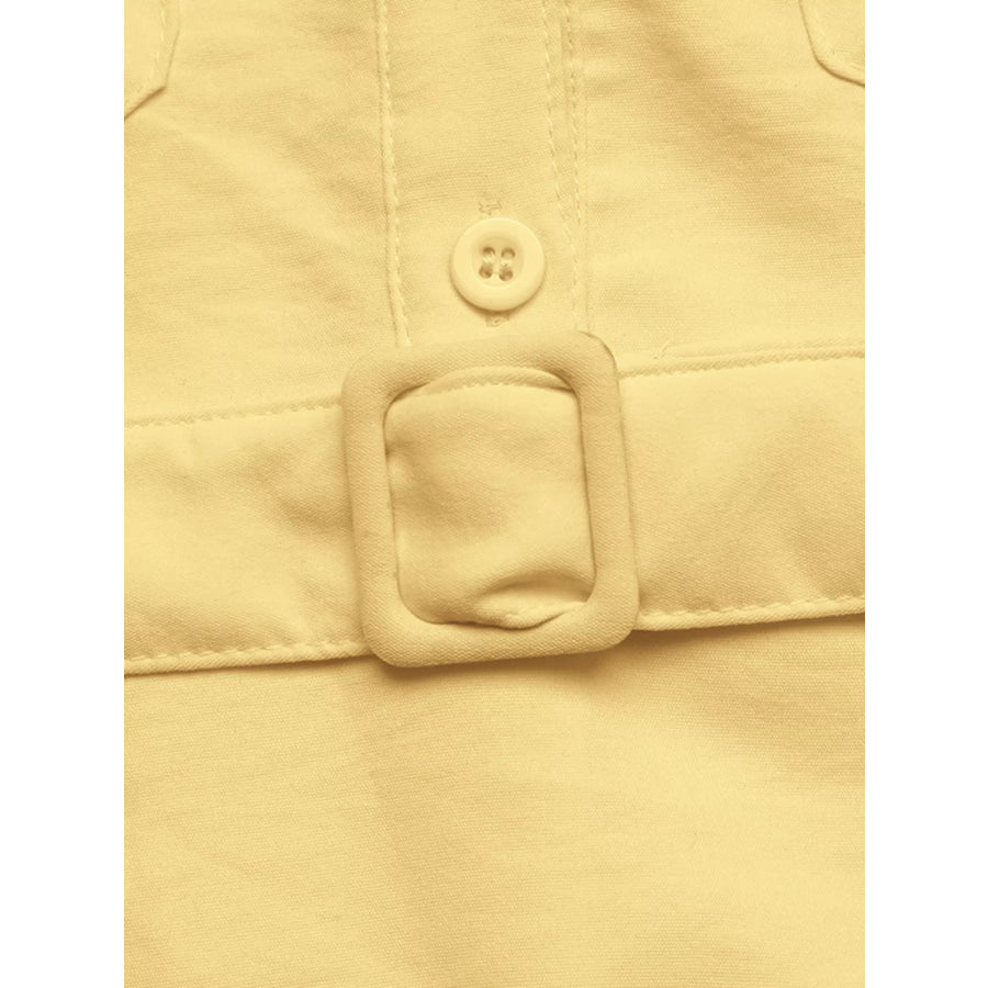 Button Front Sleeveless Blouse Apparel and Accessories