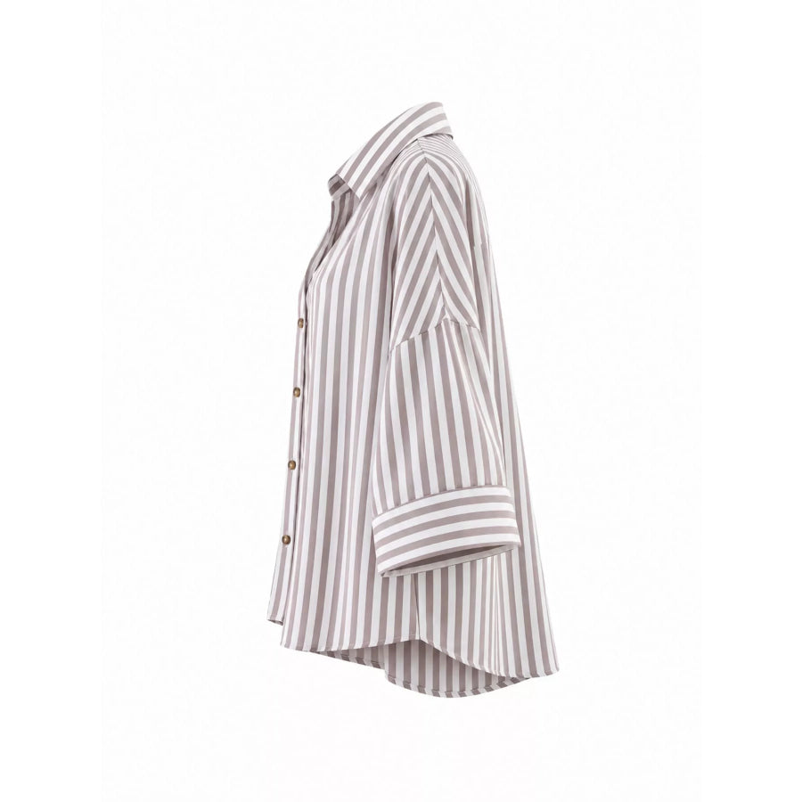 Button Up Long Sleeve Shirt Apparel and Accessories