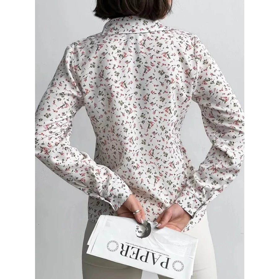 Button Up Long-Sleeve Shirt Apparel and Accessories