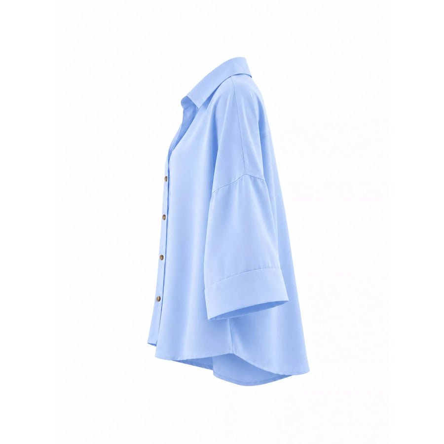 Button Up Long Sleeve Shirt Apparel and Accessories