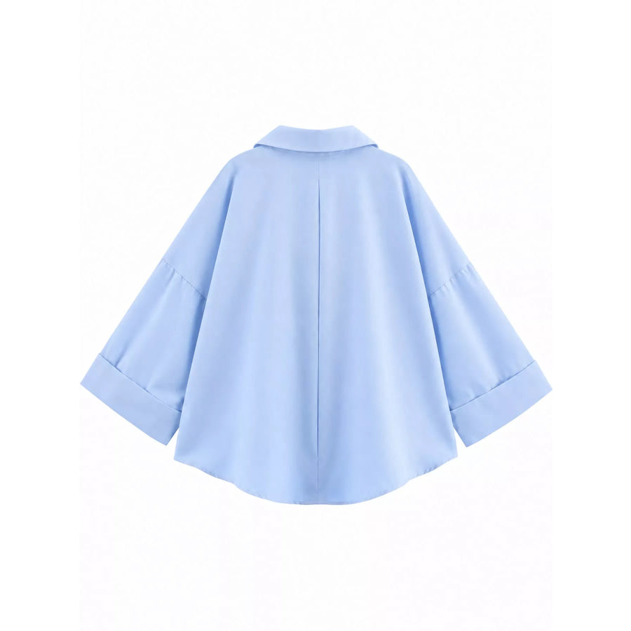 Button Up Long Sleeve Shirt Apparel and Accessories