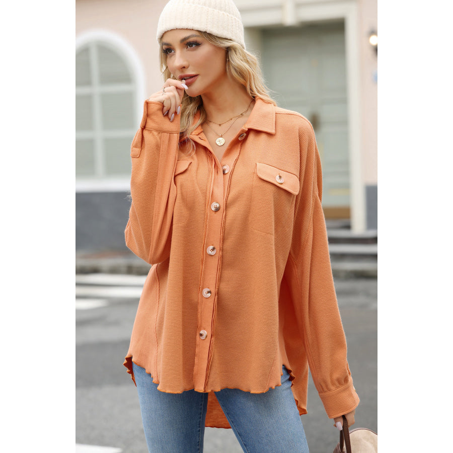 Button Up Long Sleeve Shirt Apparel and Accessories