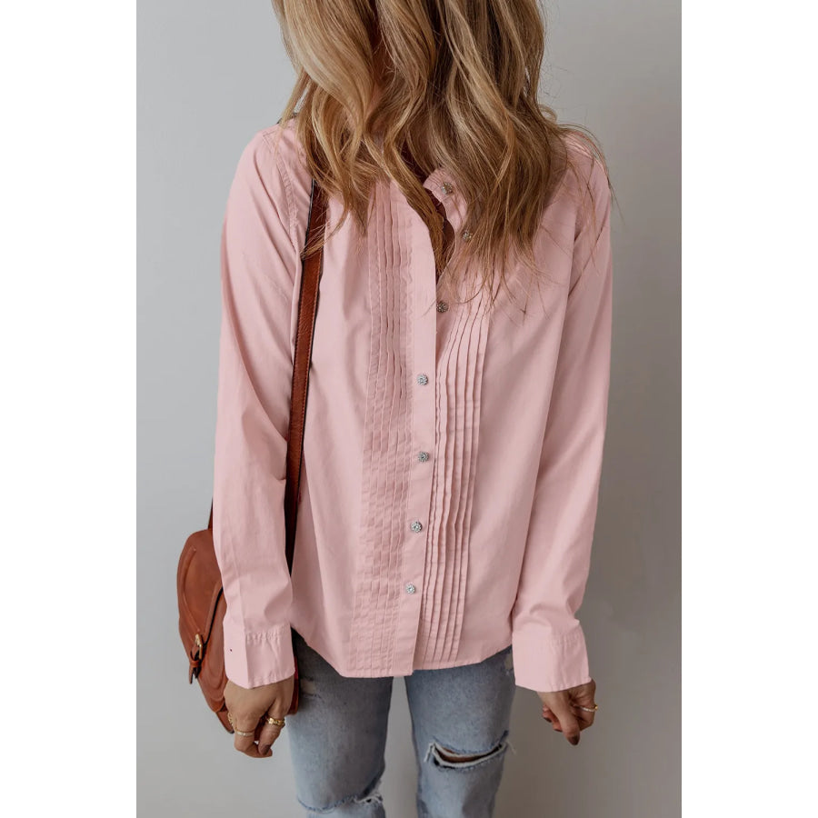 Button Up Long Sleeve Shirt Apparel and Accessories