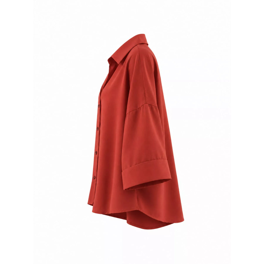 Button Up Long Sleeve Shirt Apparel and Accessories