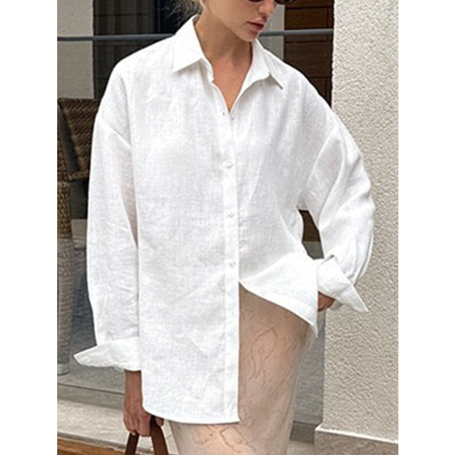 Button Up Long Sleeve Shirt Apparel and Accessories