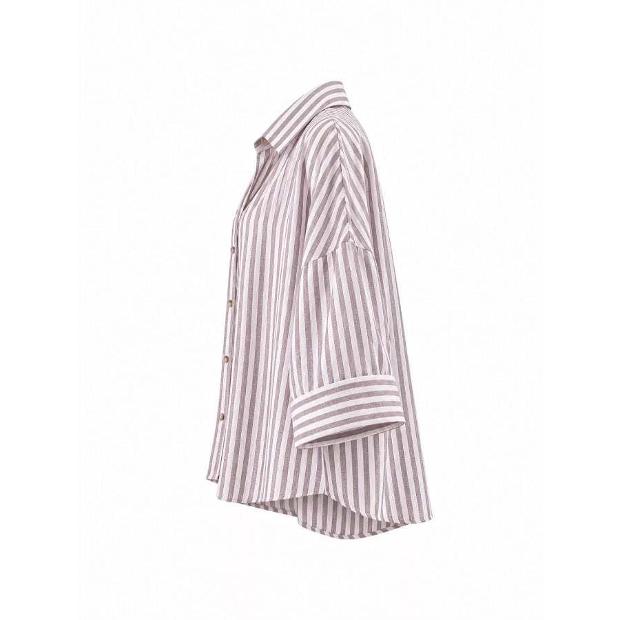 Button Up Long Sleeve Shirt Apparel and Accessories