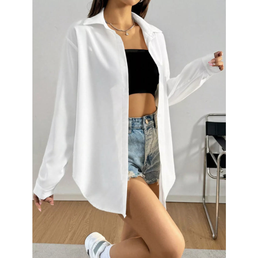 Button Up Long Sleeve Shirt Apparel and Accessories
