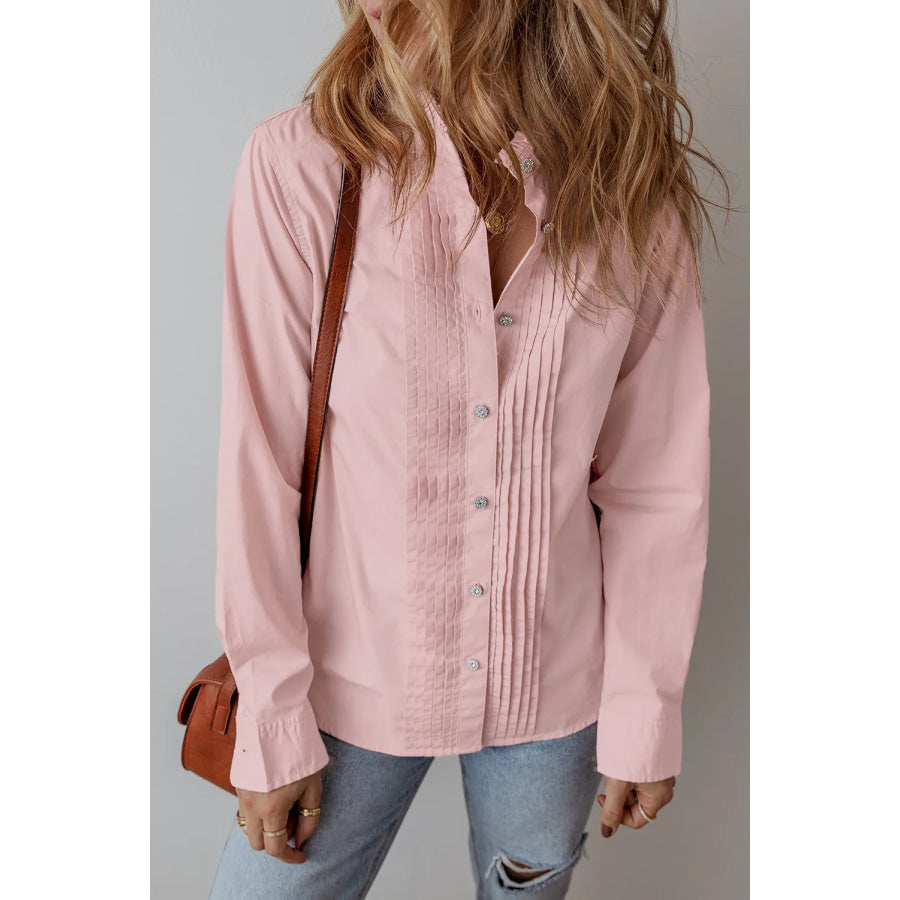 Button Up Long Sleeve Shirt Apparel and Accessories