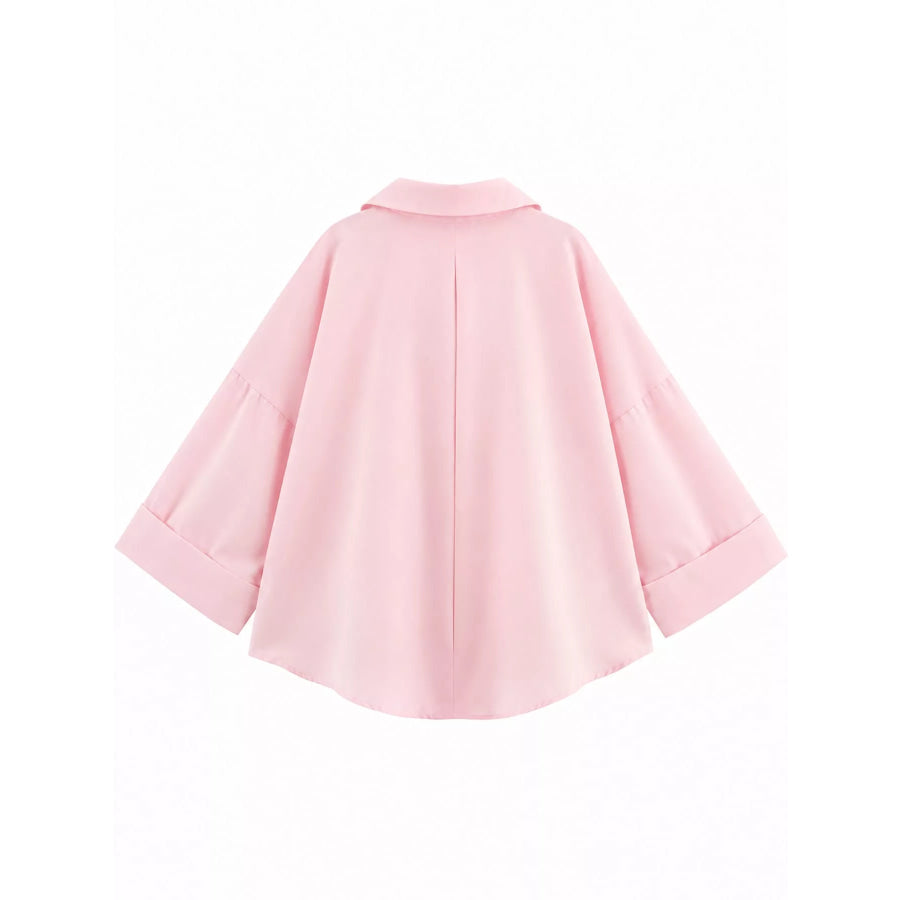 Button Up Long Sleeve Shirt Apparel and Accessories