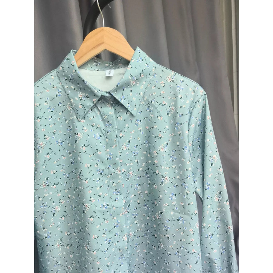 Button Up Long-Sleeve Shirt Apparel and Accessories