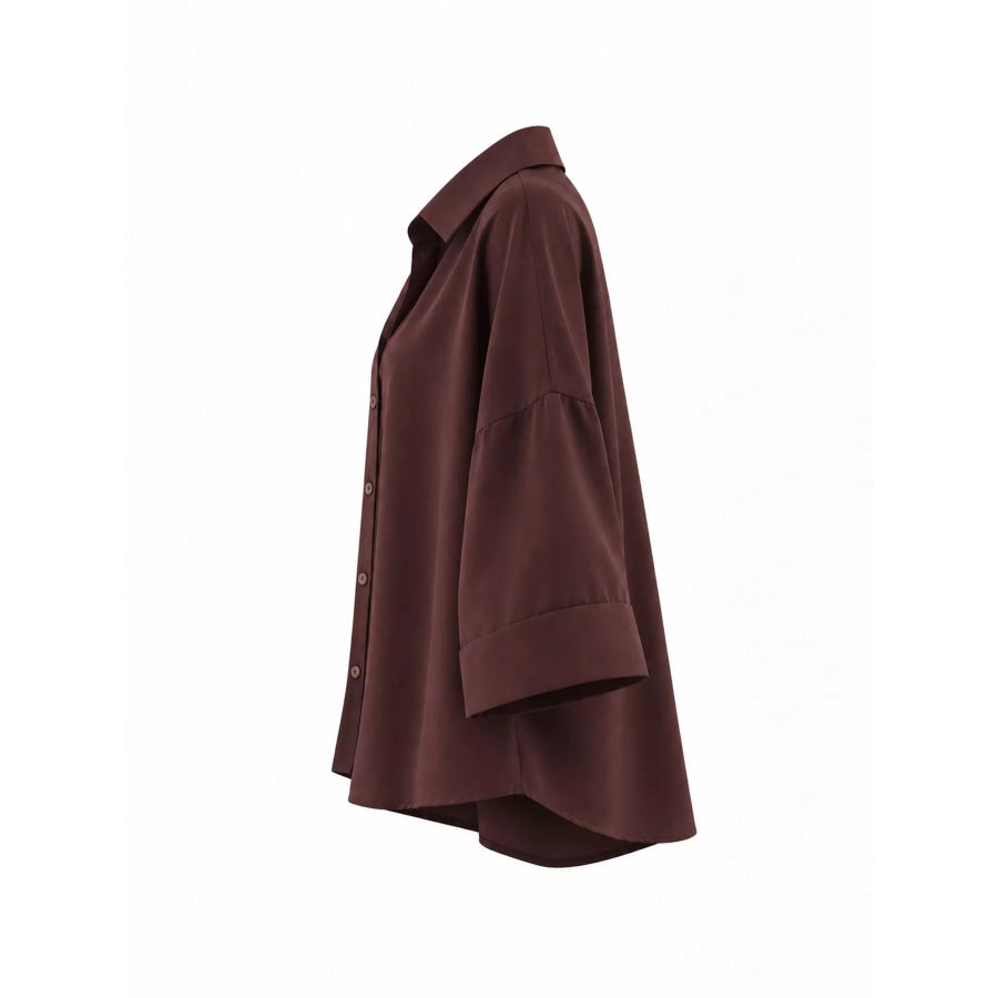 Button Up Long Sleeve Shirt Apparel and Accessories