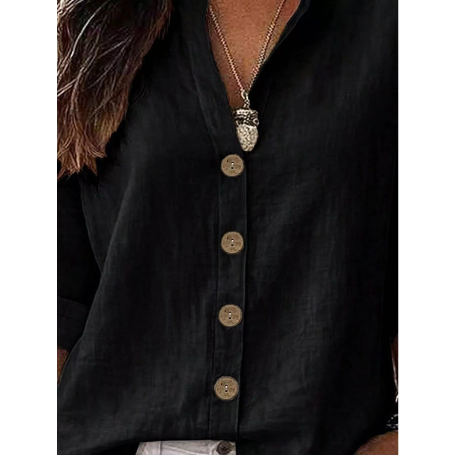 Button Up Long Sleeve Shirt Apparel and Accessories