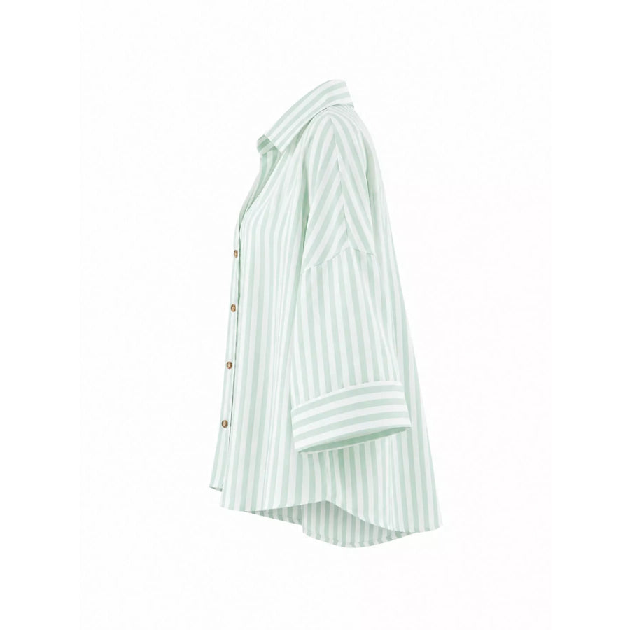 Button Up Long Sleeve Shirt Apparel and Accessories