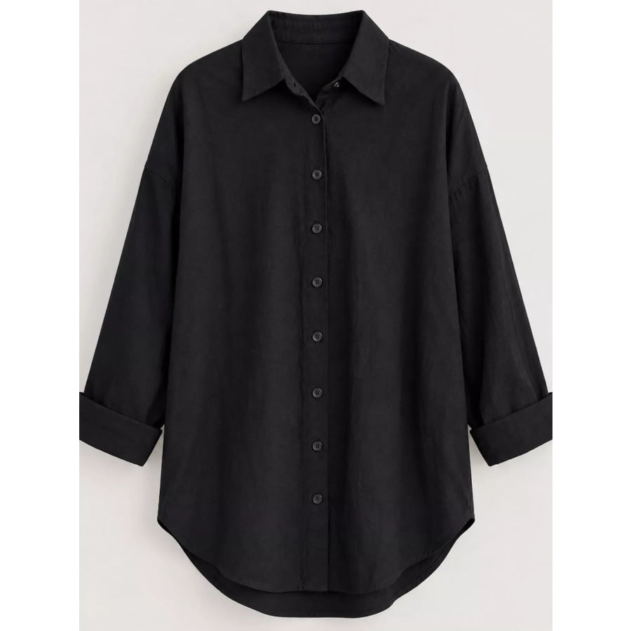 Button Up Long Sleeve Shirt Dress Apparel and Accessories