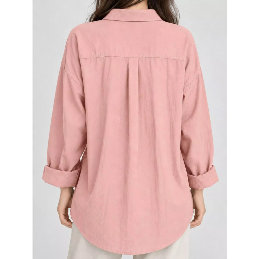 Button Up Long Sleeve Shirt Dress Apparel and Accessories