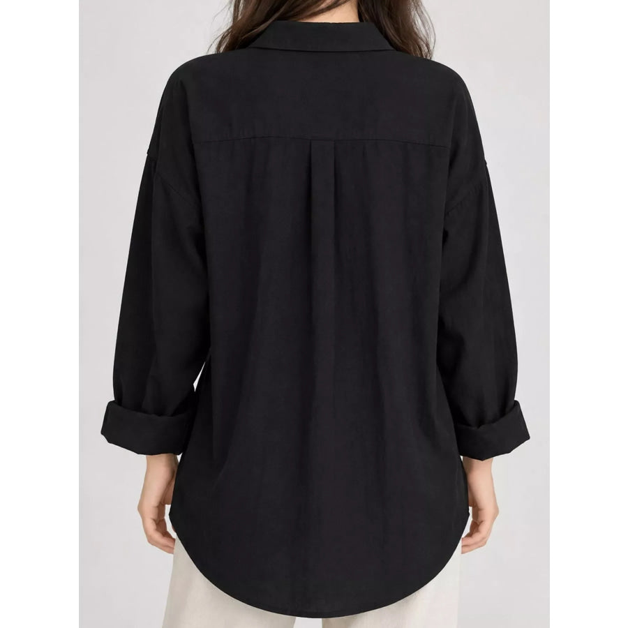 Button Up Long Sleeve Shirt Dress Apparel and Accessories