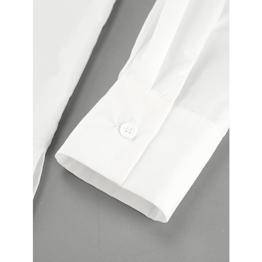 Button Up Shirt and Shorts Set Apparel and Accessories