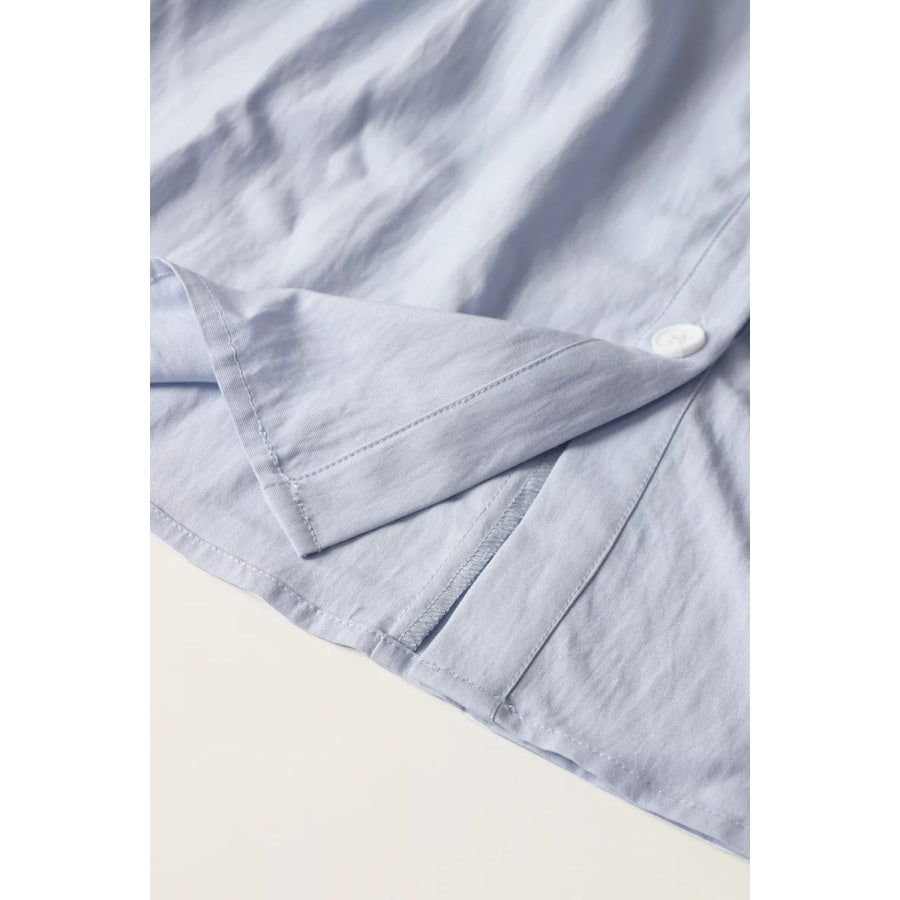 Button Up Short Sleeve Shirt Dress Apparel and Accessories
