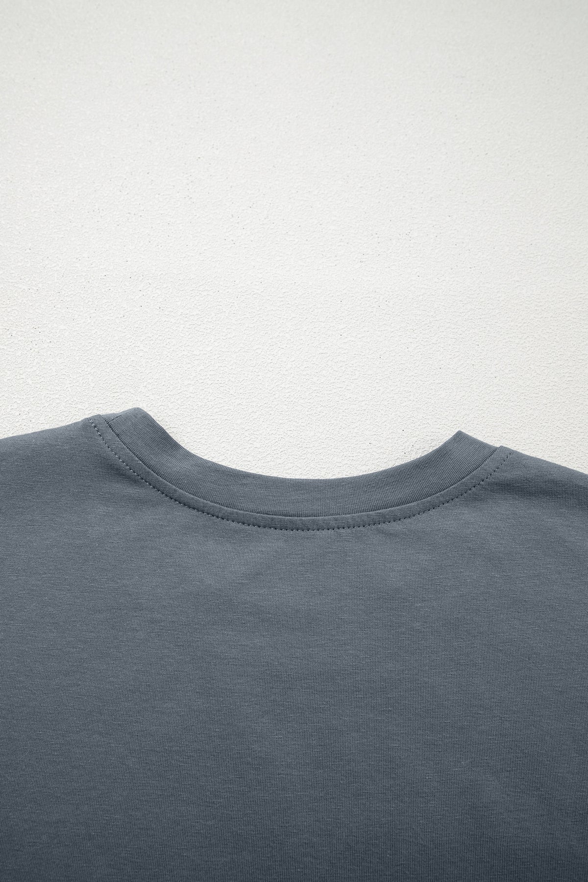 Medium Grey MAMA Letter Graphic Tee Camouflage Print Loose Pant Set