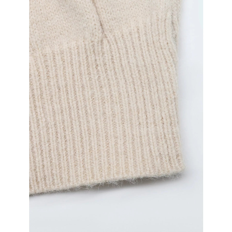 Cable Knit Raglan Sleeve Sweater Dress Apparel and Accessories