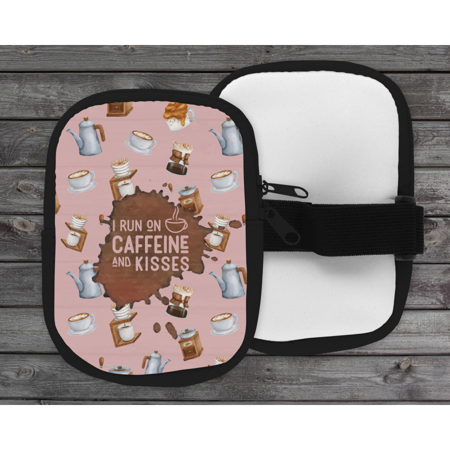 Caffiene And Kisses Zippered Pouch/Bag For 40oz Tumbler Tumbler