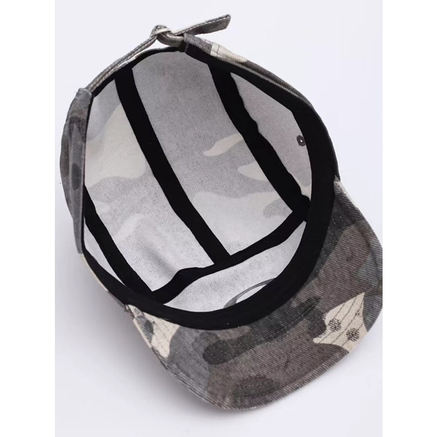 Camouflage Baseball Cap Apparel and Accessories