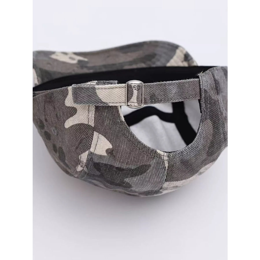 Camouflage Baseball Cap Apparel and Accessories