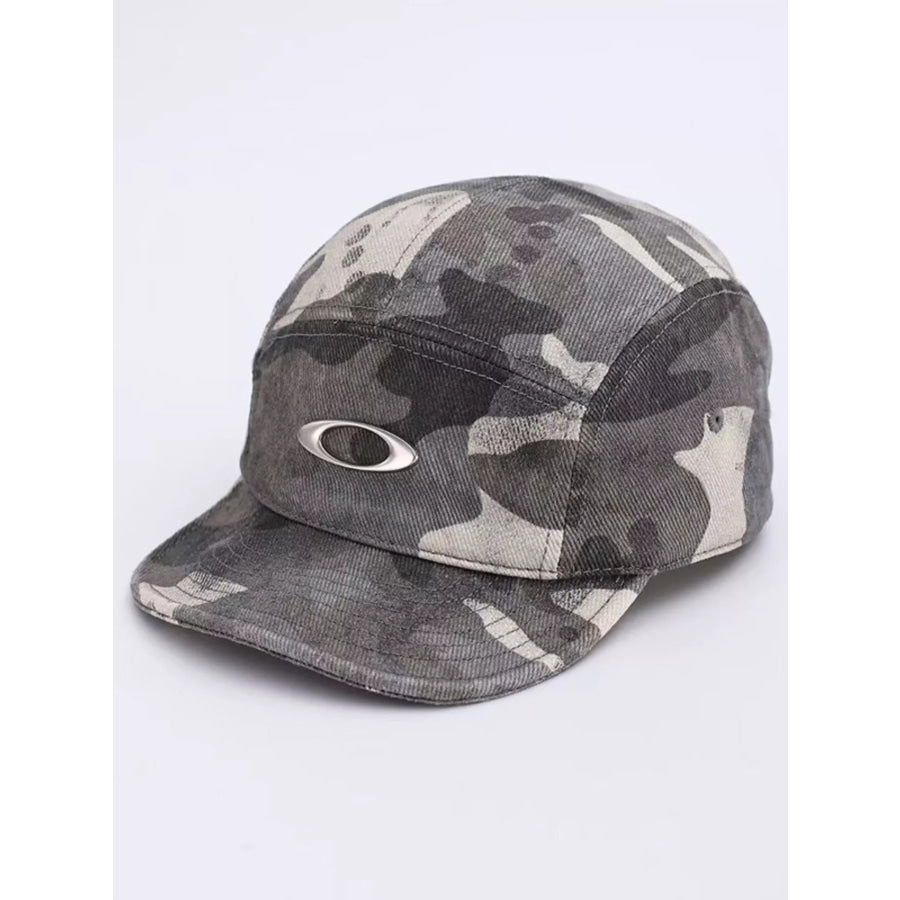 Camouflage Baseball Cap Dark Gray / One Size Apparel and Accessories