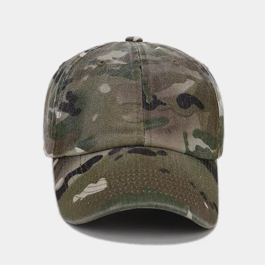Camouflage Baseball Cap Matcha Green / One Size Apparel and Accessories