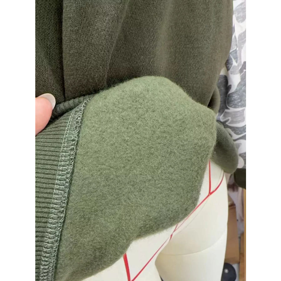 Camouflage Long Sleeve Sweatshirt Apparel and Accessories